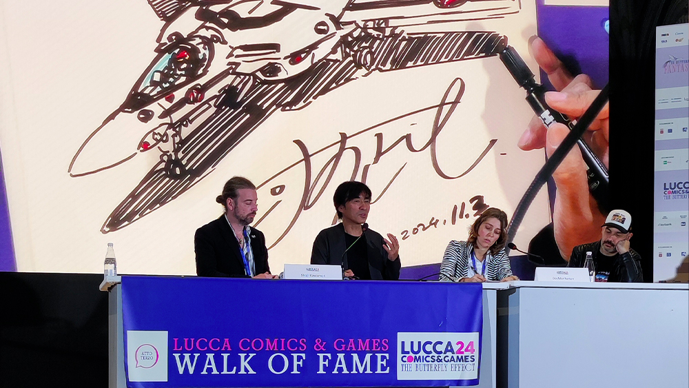 Il Valkyrie disegnato da Kawamori Il Valkyrie disegnato da Kawamori